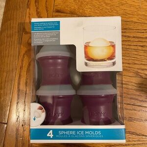 Bonny Purple Sphere Ice Molds